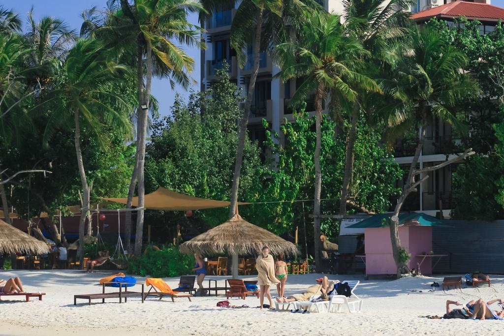 Seashore Beach Inn Maafushi Bagian luar foto