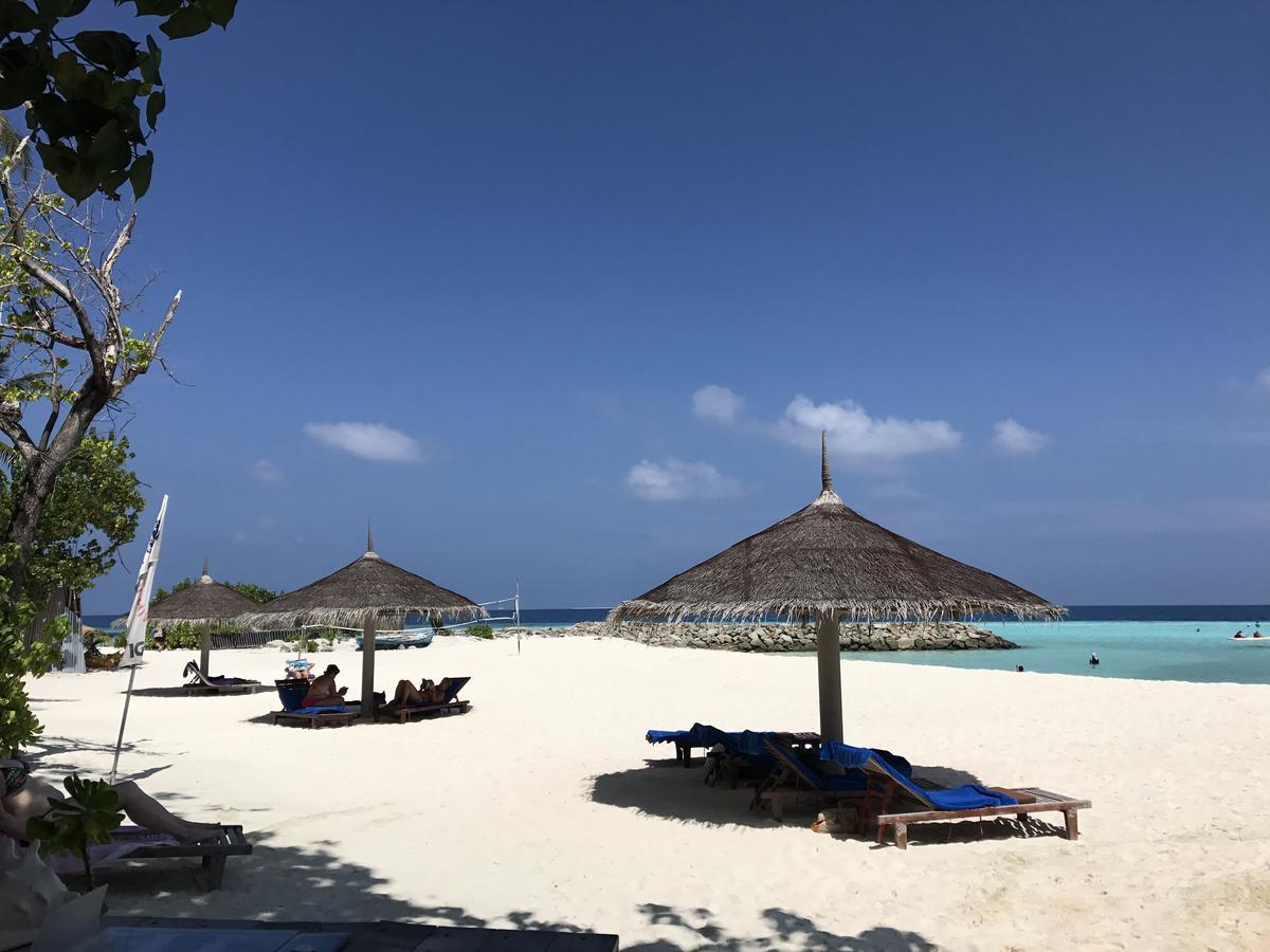 Seashore Beach Inn Maafushi Bagian luar foto